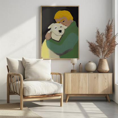 Oh My Dog - Poster / Art Print - interiör
