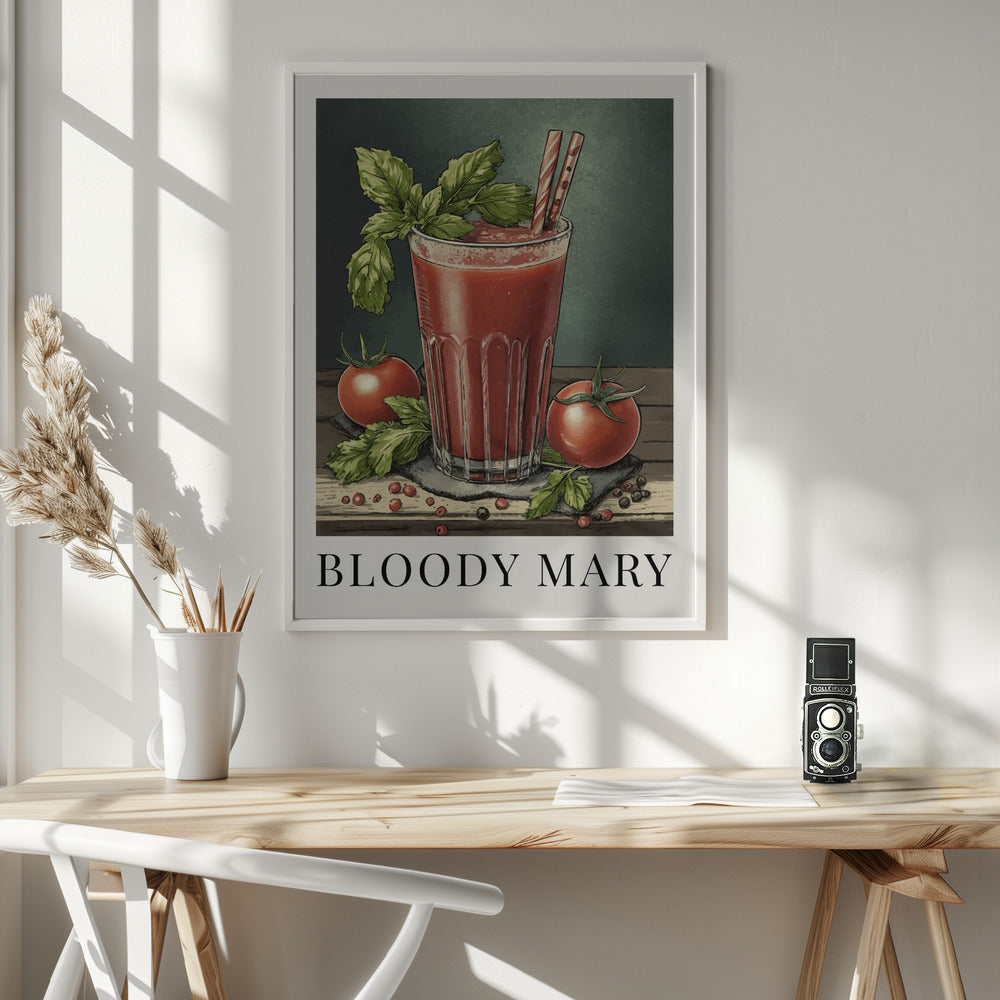 Bloody Mary - Poster / Art Print - interiör