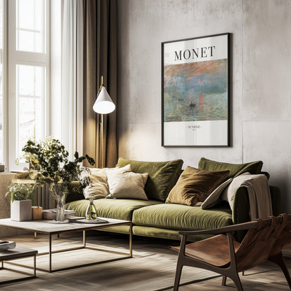 Sunrise 1872 - Poster / Art Print - interiör
