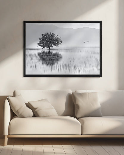 Spring Mirror - Poster / Art Print - interiör