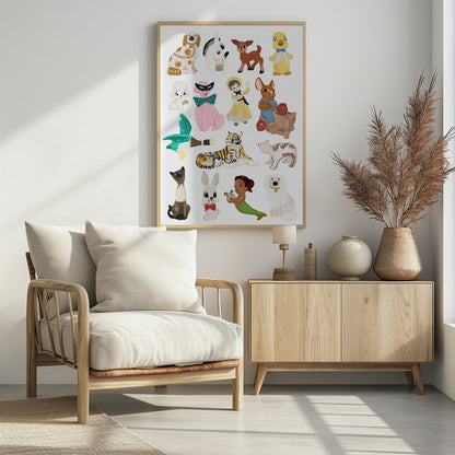 Kitsch Print - Poster / Art Print - interiör