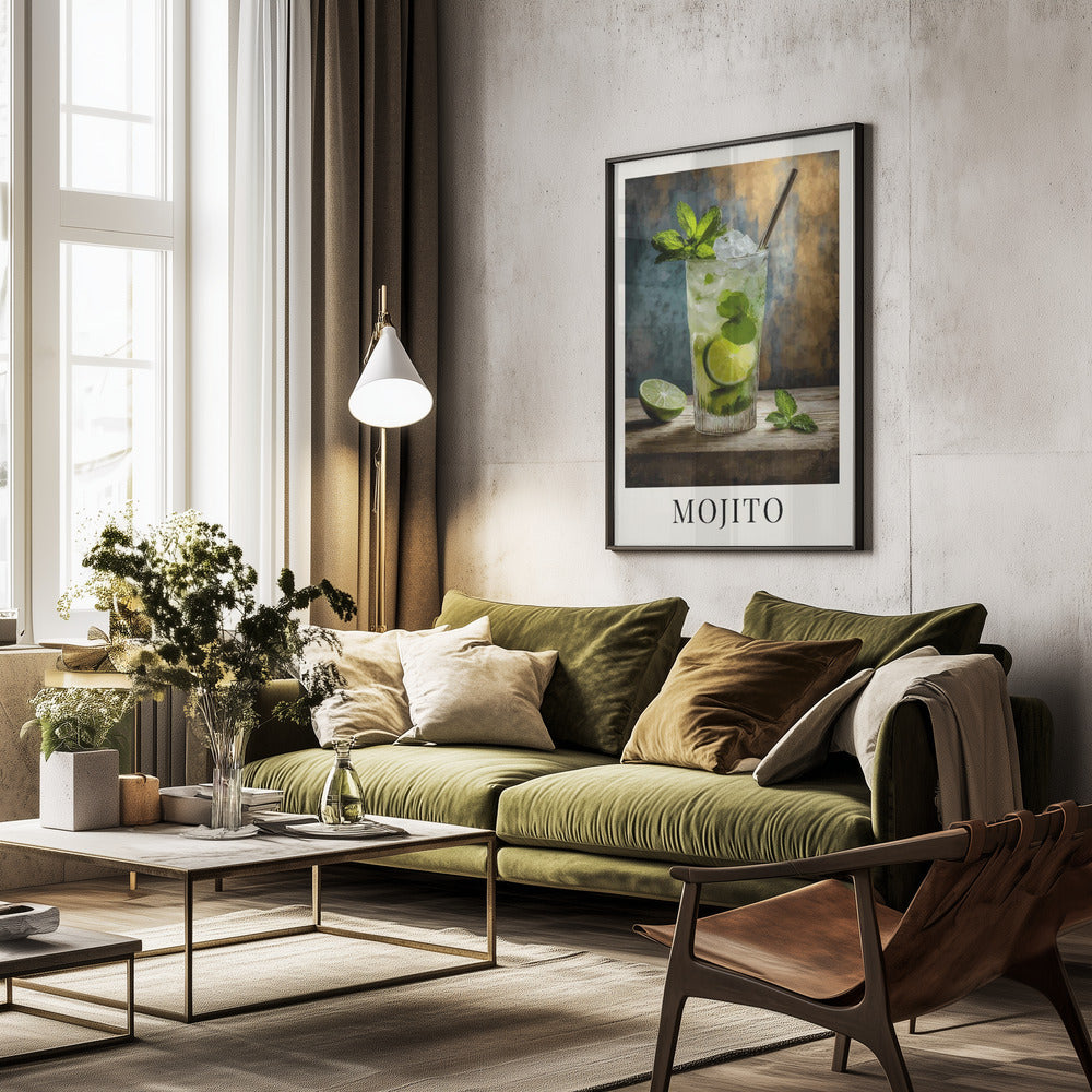Mojito - Poster / Art Print - interiör