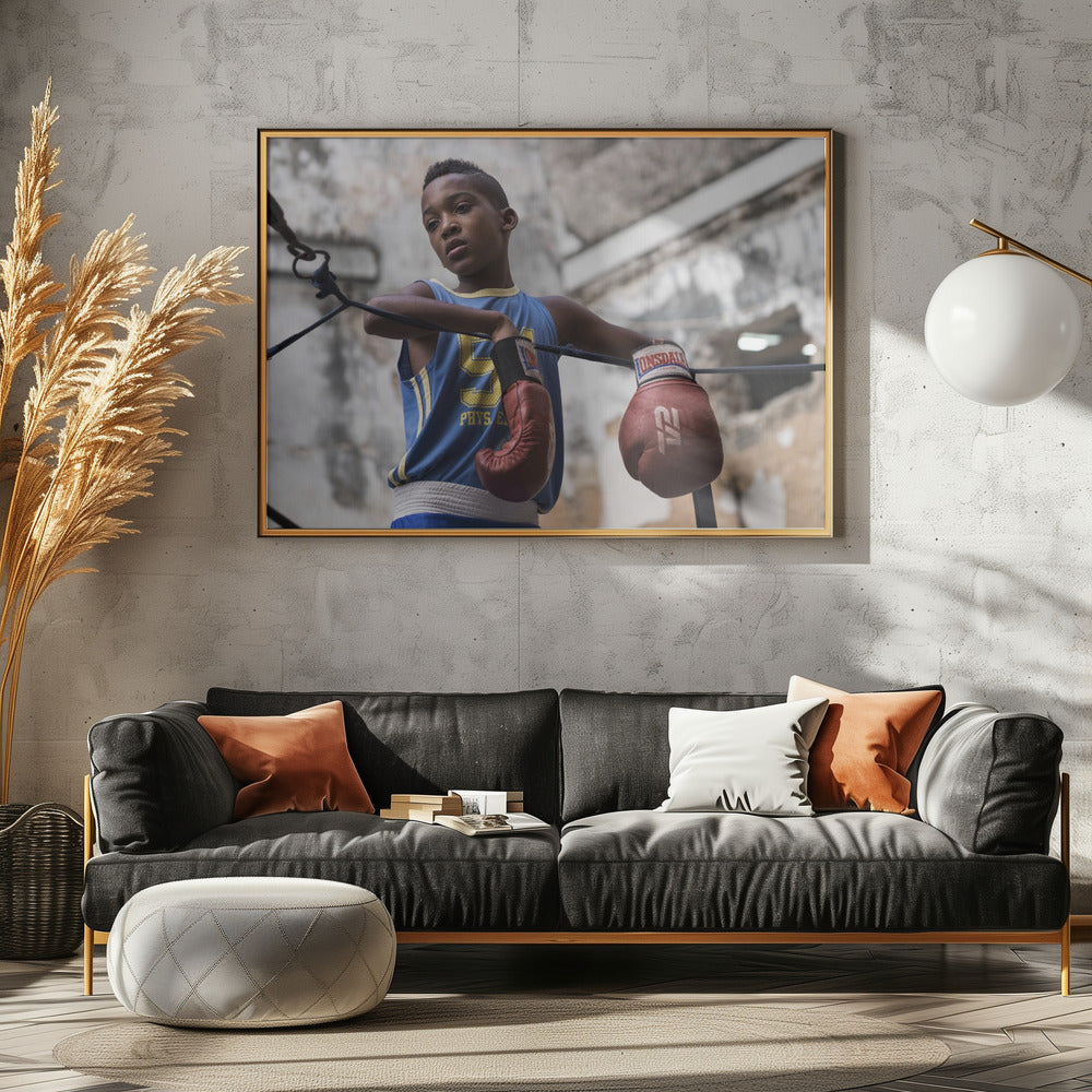 Boxing - Poster / Art Print - interiör