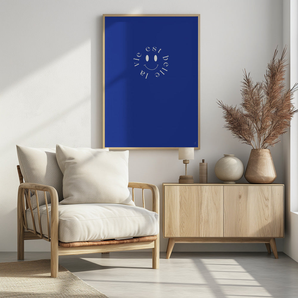 SMILE - Poster / Art Print - interiör