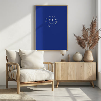 SMILE - Poster / Art Print - interiör