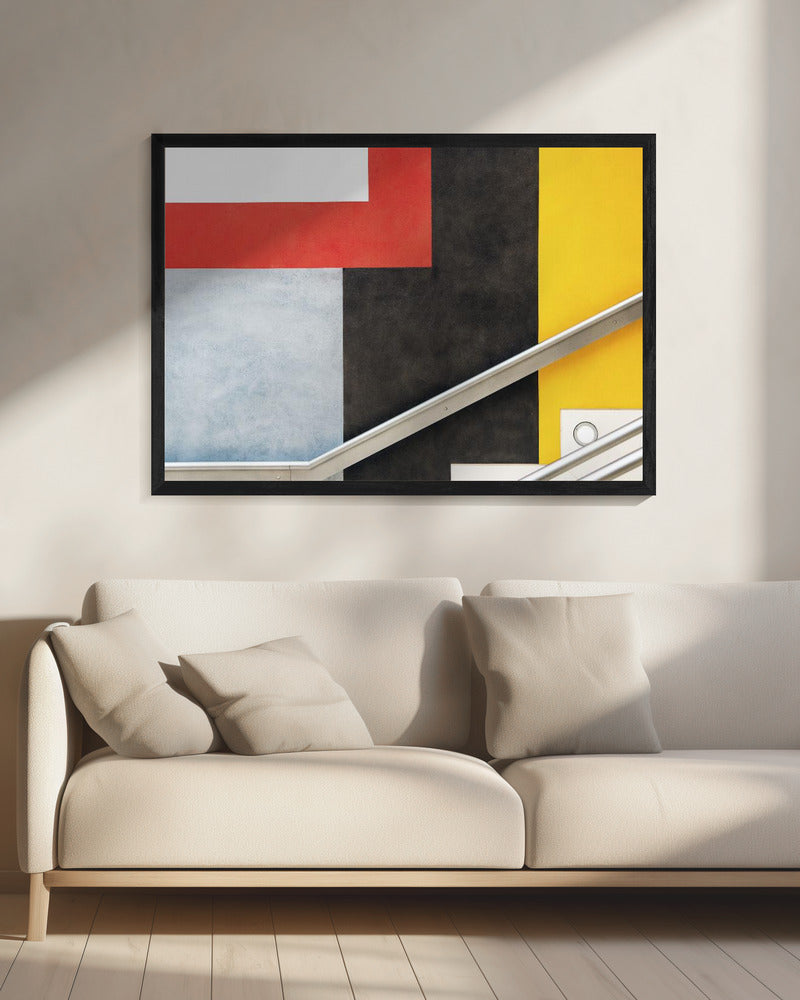colour block - Poster / Art Print - interiör