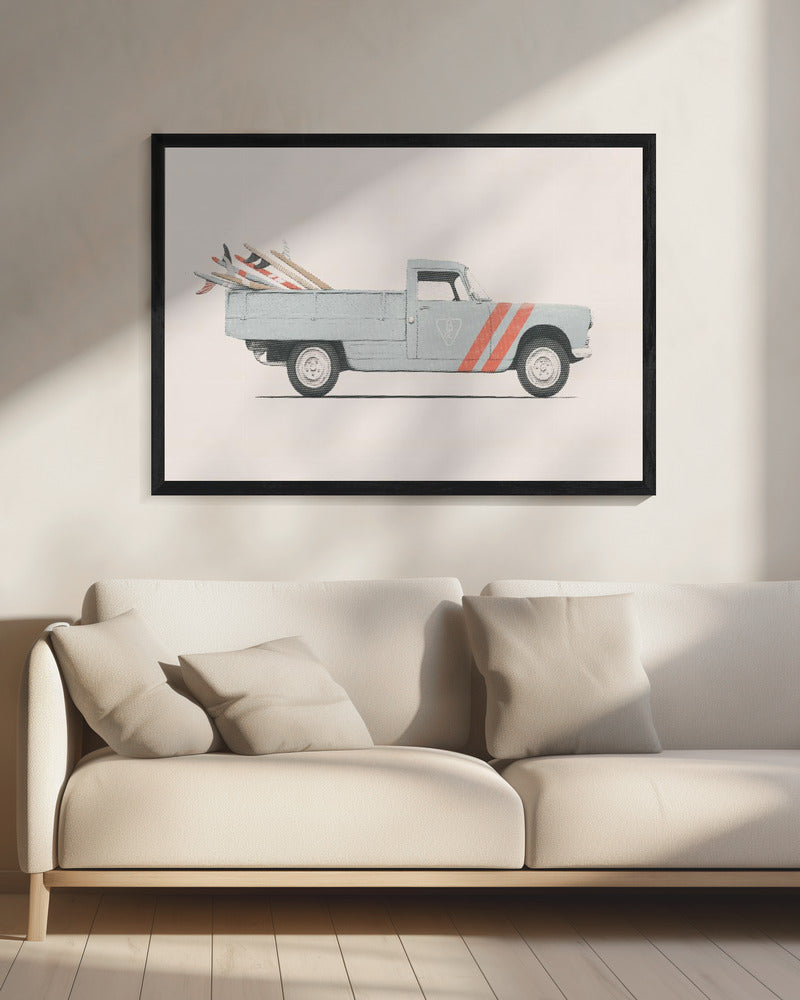 Pickup - Poster / Art Print - interiör