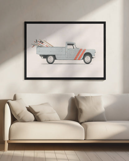 Pickup - Poster / Art Print - interiör