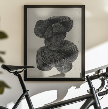Fluid Echoes - Poster / Art Print - interiör
