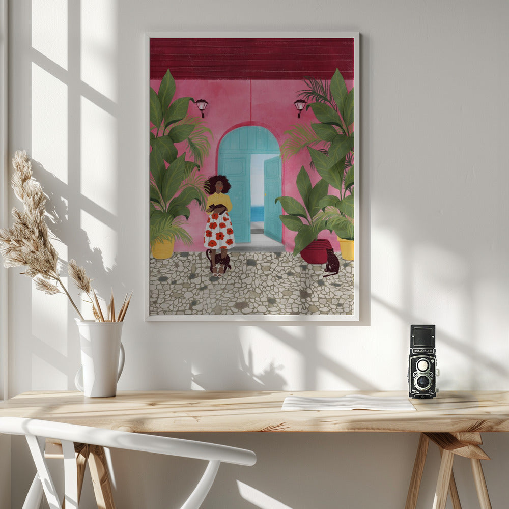 Cartagena life - Poster / Art Print - interiör