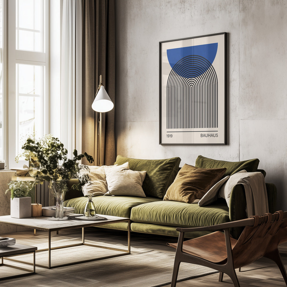 Bauhaus art 4 - Poster / Art Print - interiör
