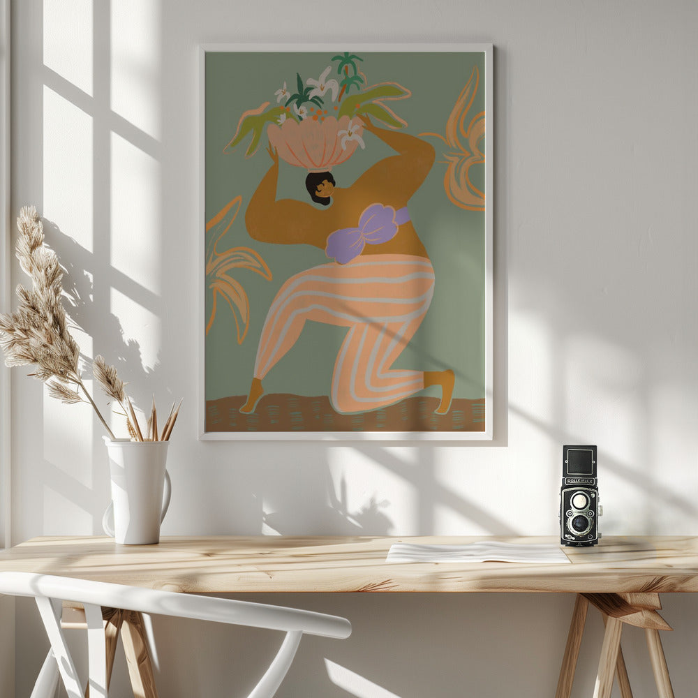The Weight Of The World - Poster / Art Print - interiör