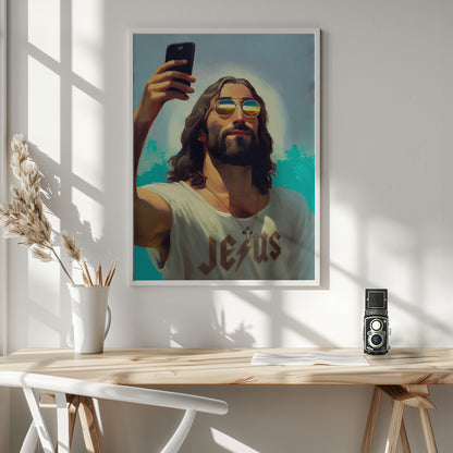 I Am Jesus - Poster / Art Print - interiör