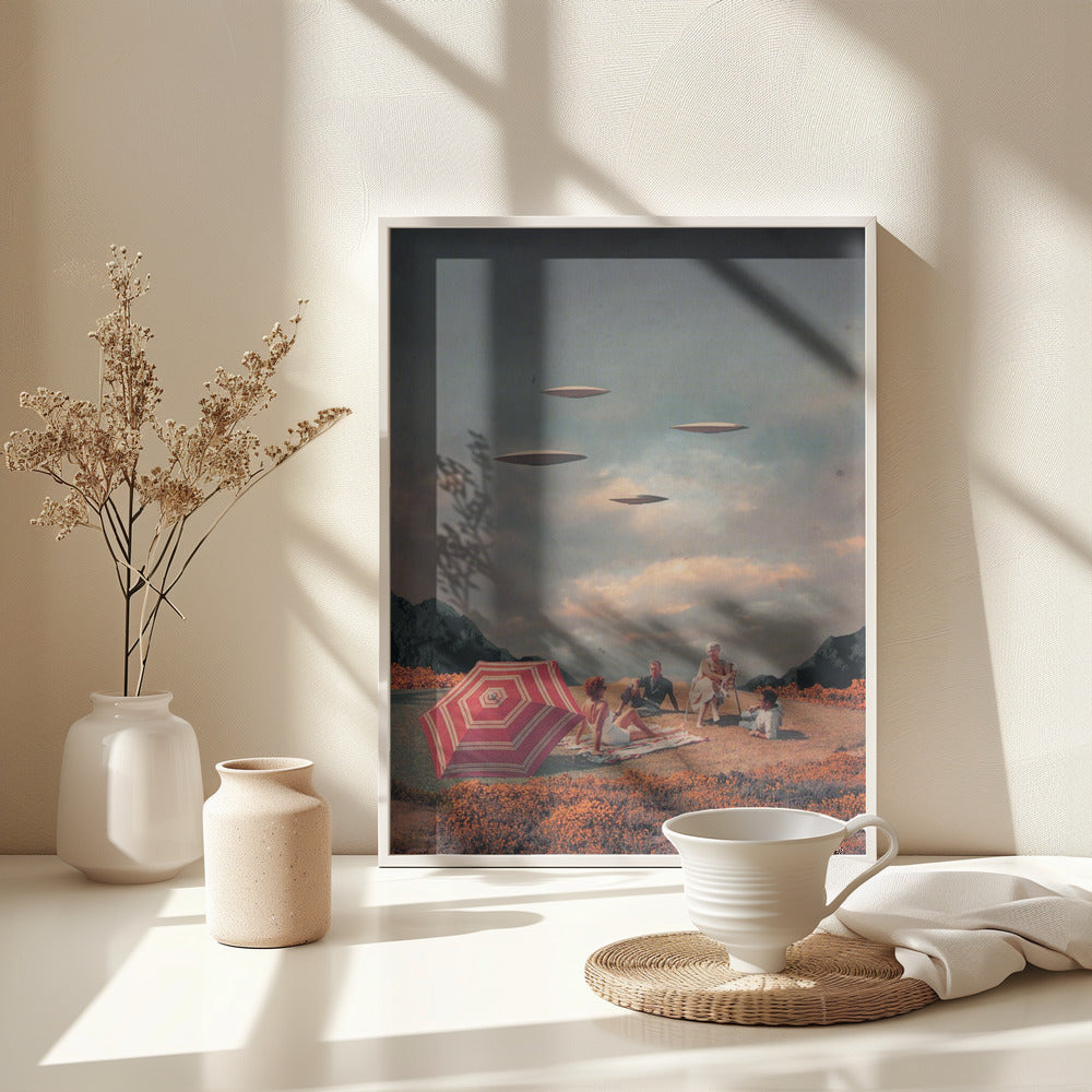 Pretend They Never Came - Poster / Art Print - interiör