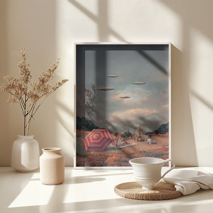Pretend They Never Came - Poster / Art Print - interiör