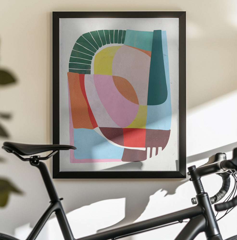 Happiness 01 - Poster / Art Print - interiör