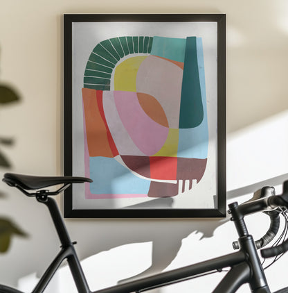 Happiness 01 - Poster / Art Print - interiör