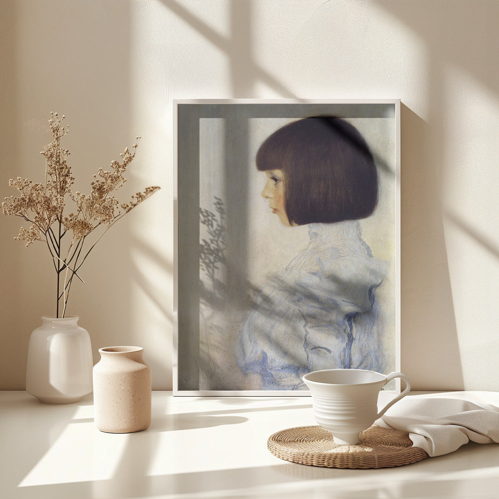 Portrait of Helene Klimt (1898) - Poster / Art Print - interiör