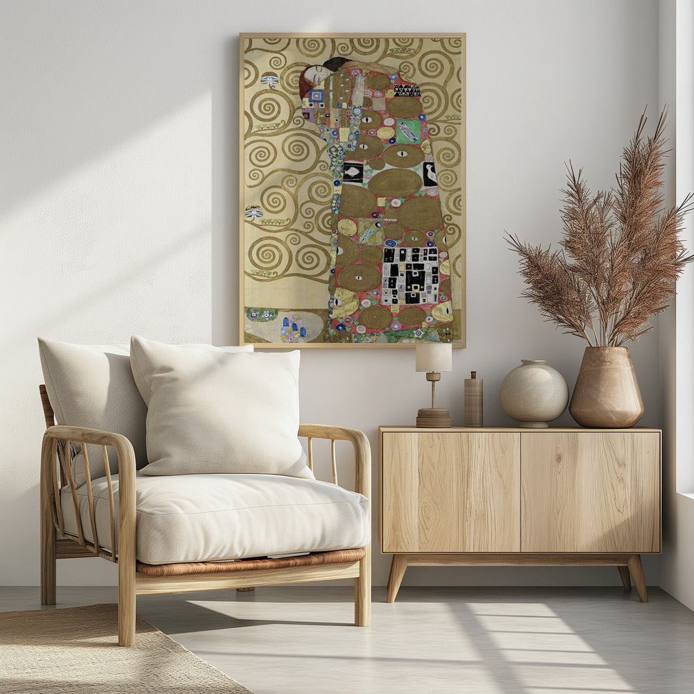 Fulfillment (1910–1911) - Poster / Art Print - interiör