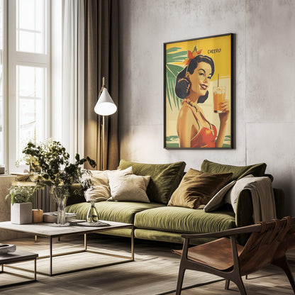 Cheers! - Poster / Art Print - interiör