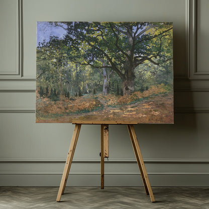 The Bodmer Oak, Fontainebleau Forest (1865) By Claude Monet - Poster / Art Print - interiör