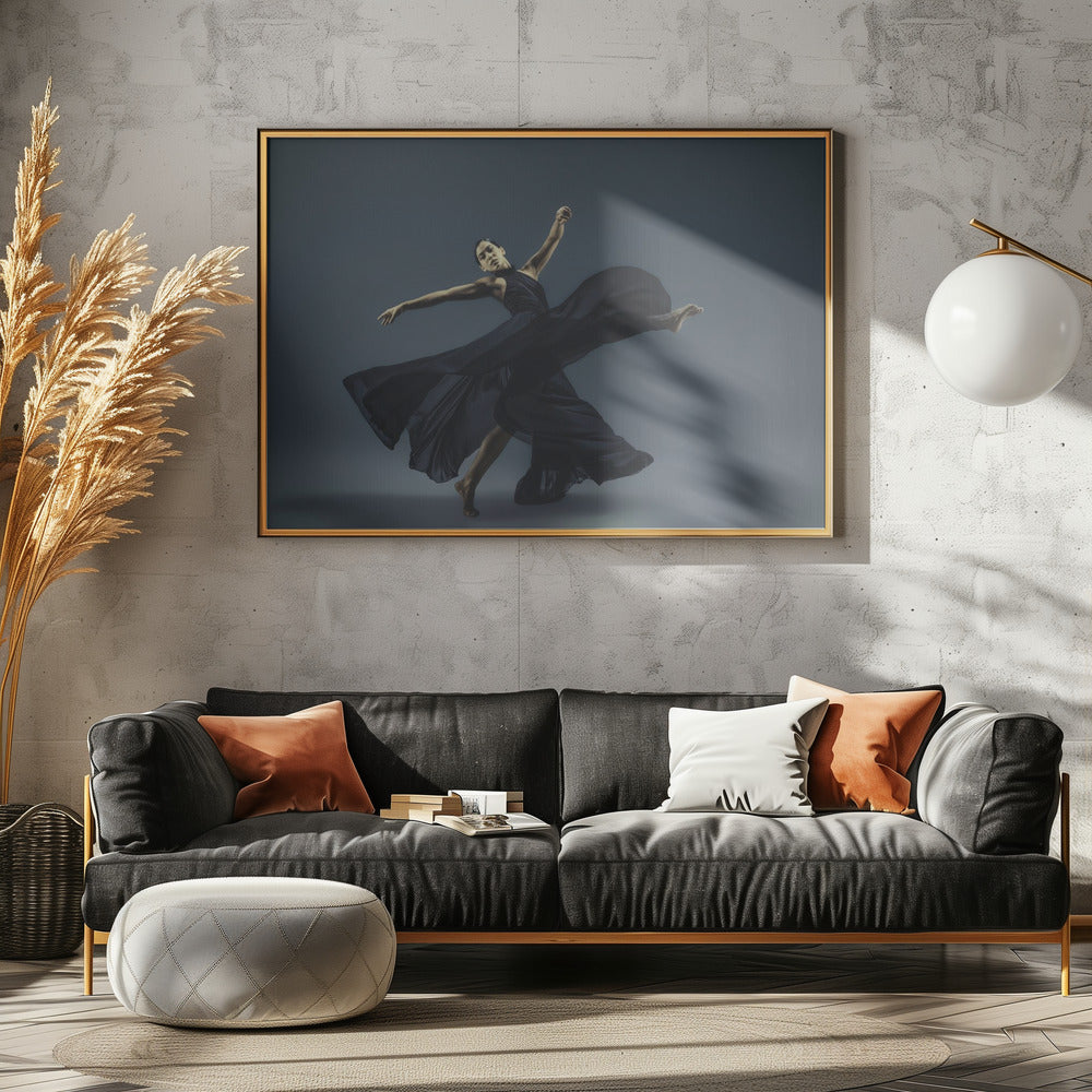 Flow of Dance - Poster / Art Print - interiör