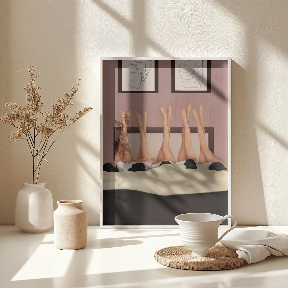 Friends - Poster / Art Print - interiör