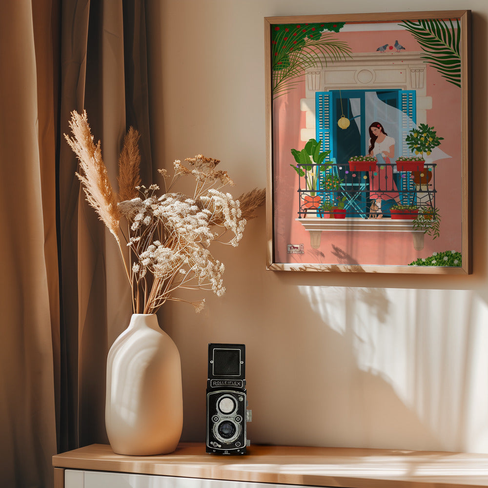 Barcelona - Poster / Art Print - interiör