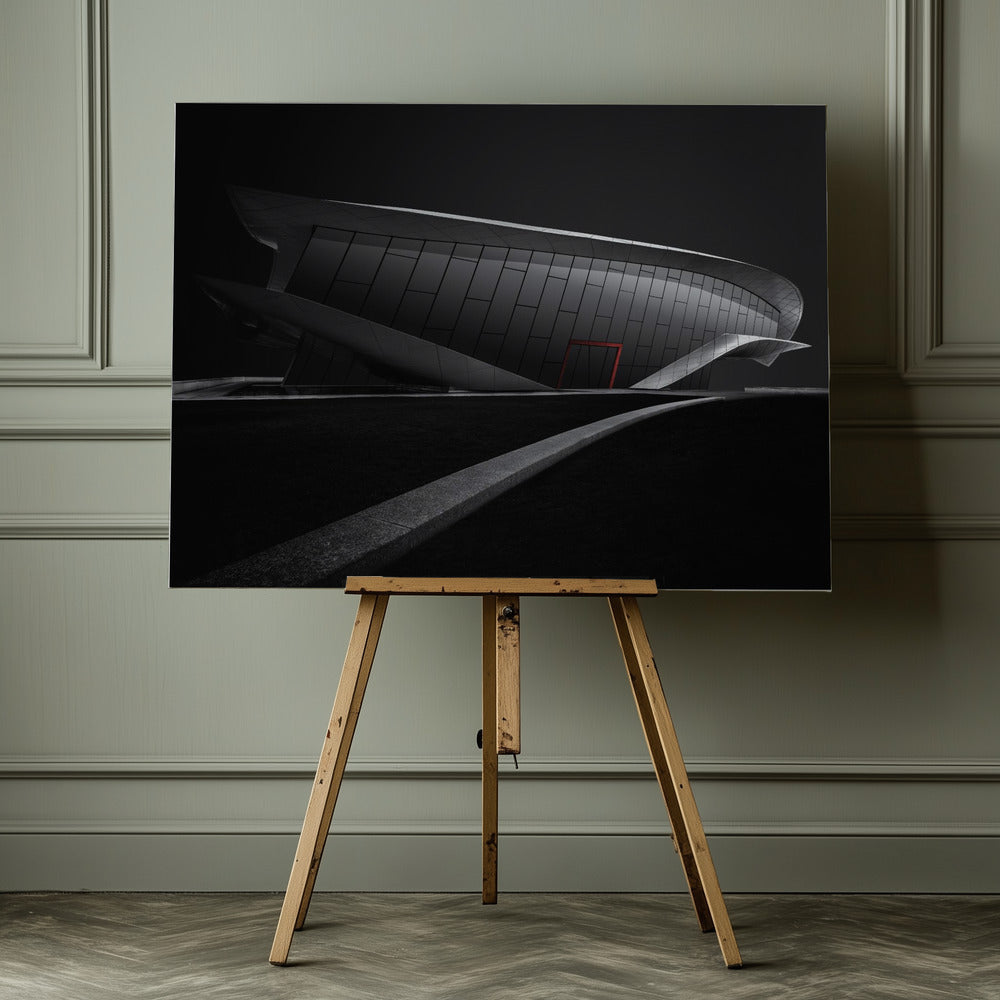 Red in a small dosage - Poster / Art Print - interiör
