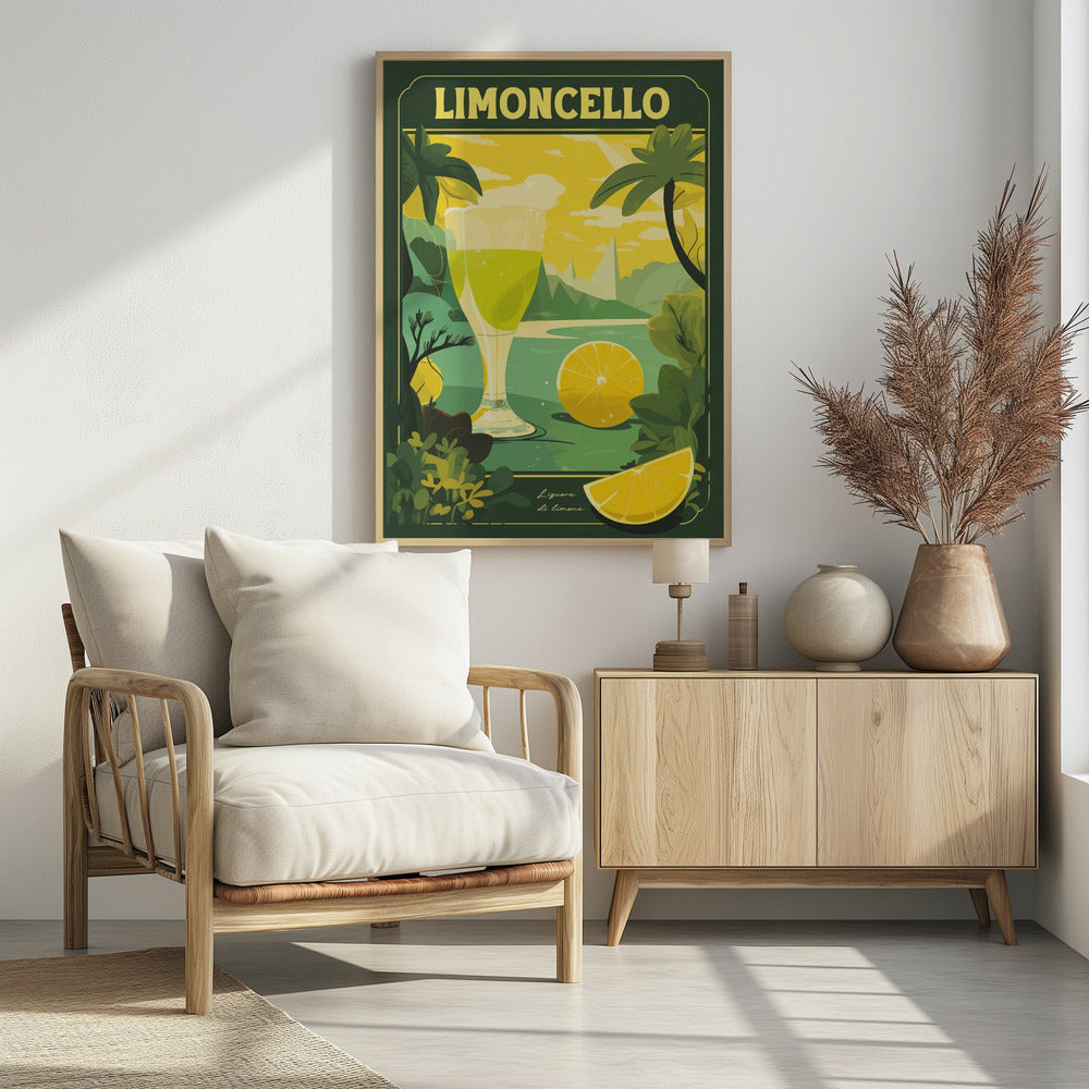 Limoncello - Poster / Art Print - interiör