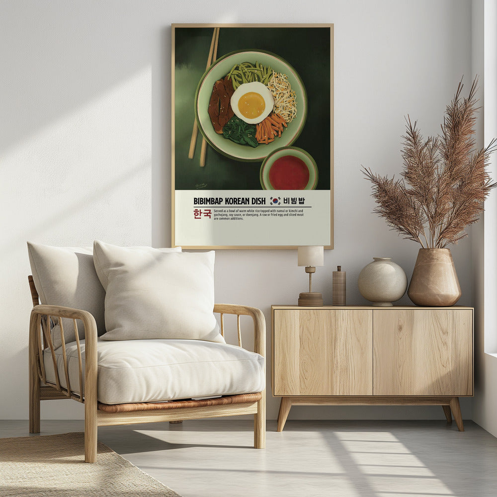 Bibimbap - Poster / Art Print - interiör