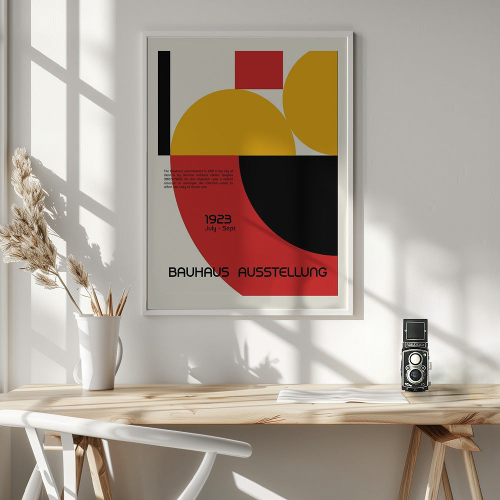 Bauhaus Ausstellung - Poster / Art Print - interiör