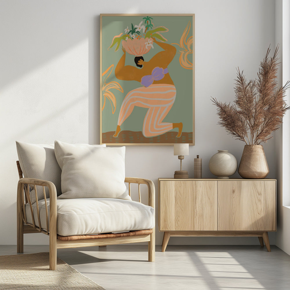 The Weight Of The World - Poster / Art Print - interiör