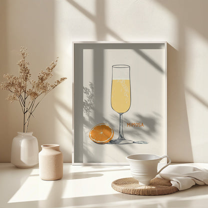 Mimosa No 5 - Poster / Art Print - interiör