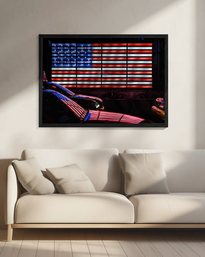 America is watching you - Poster / Art Print - interiör