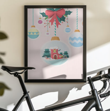 Christmas Ball - Poster / Art Print - interiör