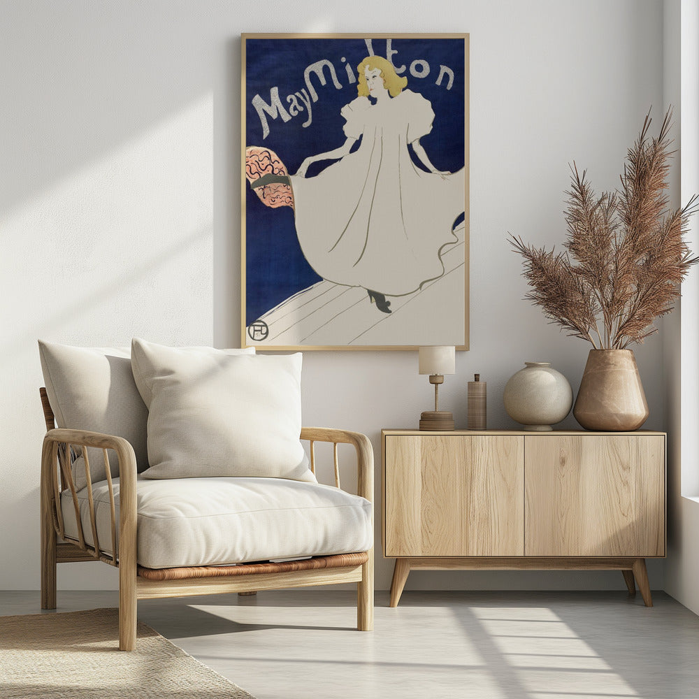 May Milton Poster(1895) - Poster / Art Print - interiör