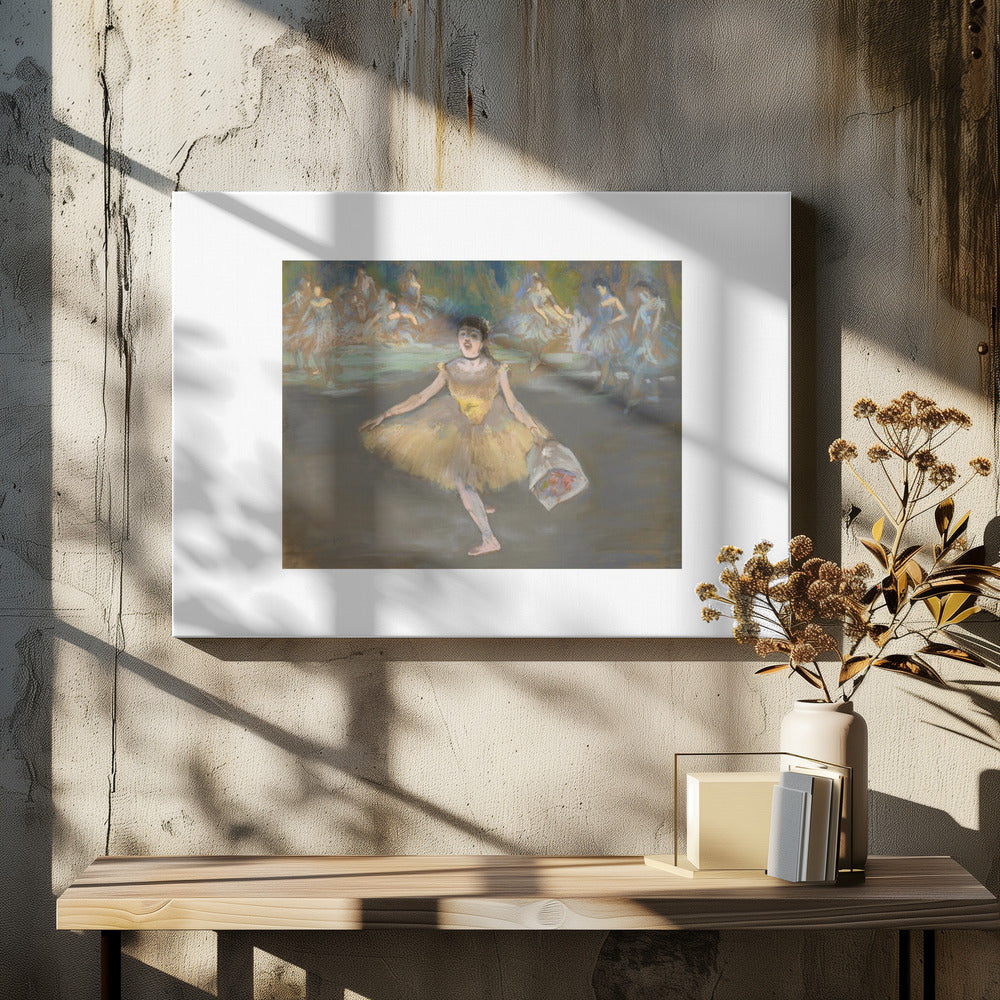 Dancer With a Bouquet - Poster / Art Print - interiör