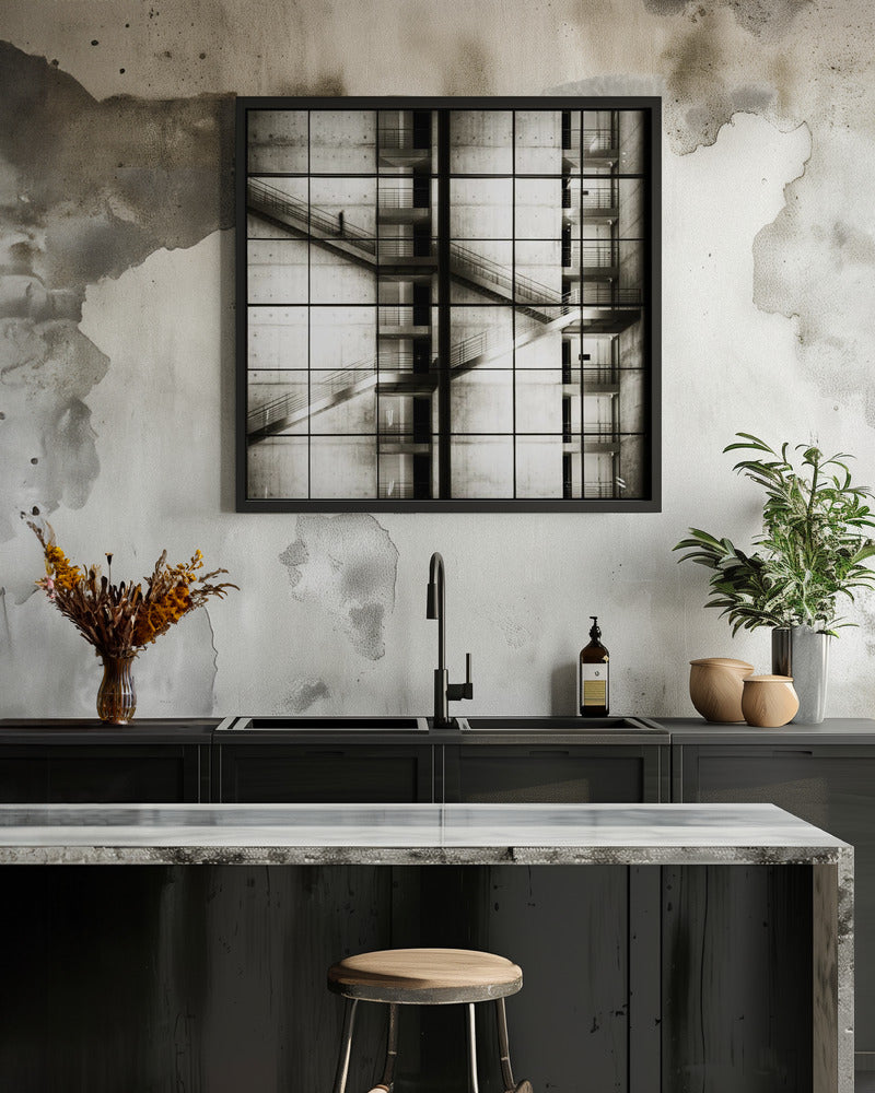Window wall - Poster / Art Print - interiör