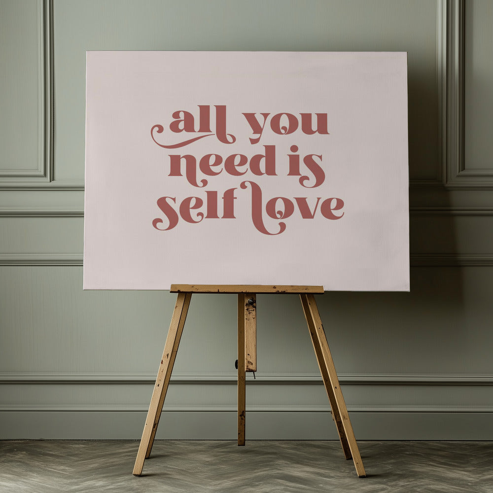 Self Love No2 - Poster / Art Print - interiör