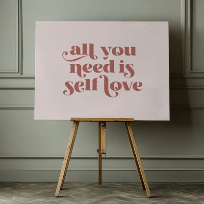 Self Love No2 - Poster / Art Print - interiör