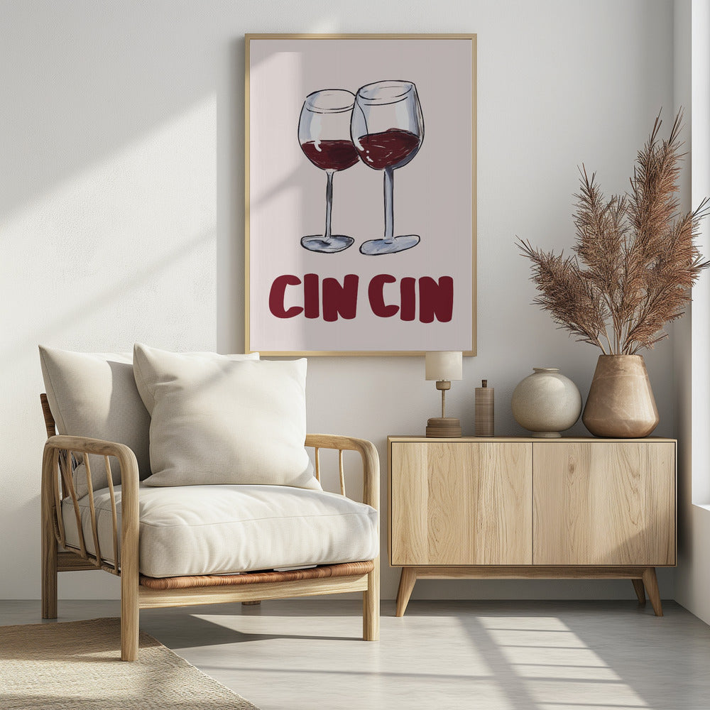 Cin Cin 2 - Poster / Art Print - interiör