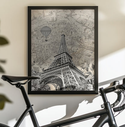 Paris 2 (City Breaks) - Poster / Art Print - interiör
