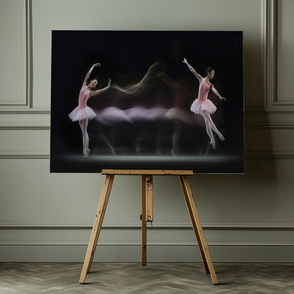 Graceful Balerina - Poster / Art Print - interiör