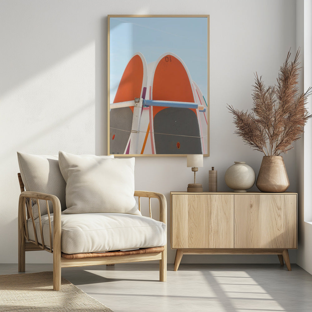 Beach Surf - Poster / Art Print - interiör