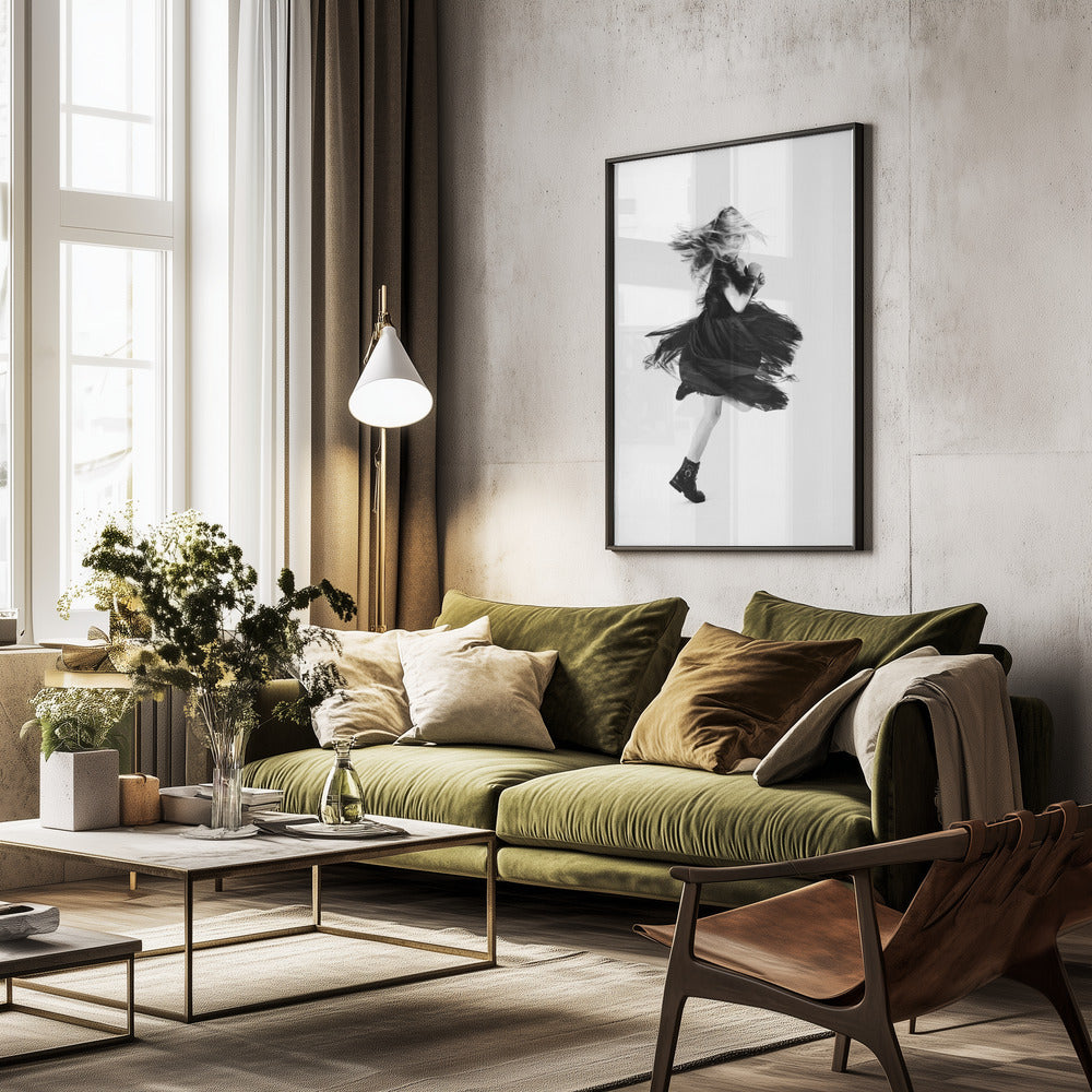 Dance with Me - Poster / Art Print - interiör