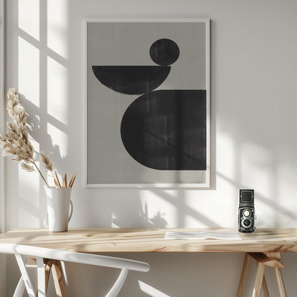 Shape Study No3. - Poster / Art Print - interiör