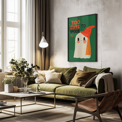 Charming Ghost Whimsy - Poster / Art Print - interiör