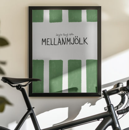 Mellanmjölk - Poster / Art Print - interiör