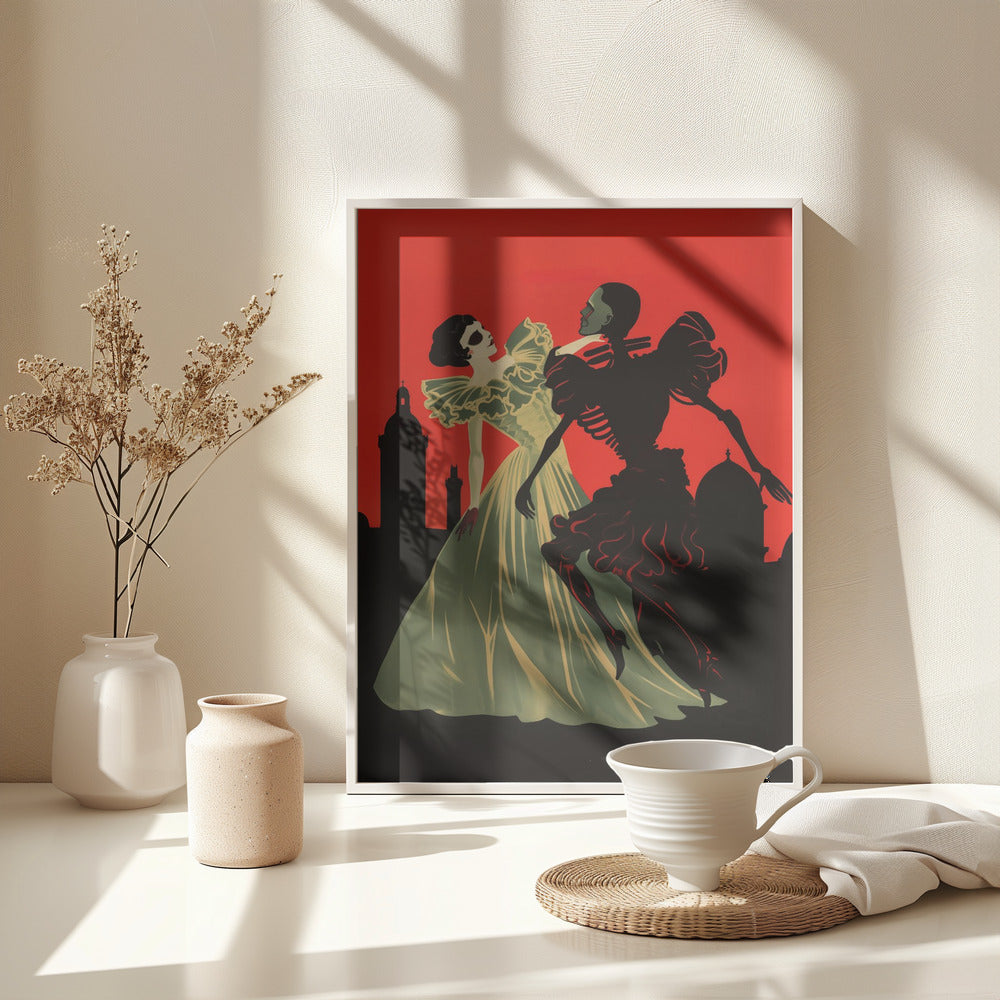 Dance of Death - Poster / Art Print - interiör